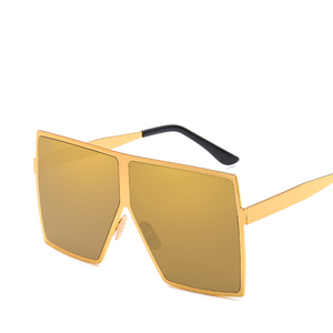 <span class=keywords><strong>De</strong></span> alta calidad <span class=keywords><strong>de</strong></span> moda <span class=keywords><strong>de</strong></span> gran tamaño grande <span class=keywords><strong>de</strong></span> Metal cuadrado marco <span class=keywords><strong>gafas</strong></span> <span class=keywords><strong>de</strong></span> <span class=keywords><strong>sol</strong></span> para hombres y mujeres - Product Image 2