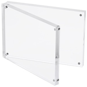 Vente chaude en gros clair Double face magnétique bureau 5x7 cadre Photo 4x6 acrylique cadre Photo pour cadeau - Product Image 2