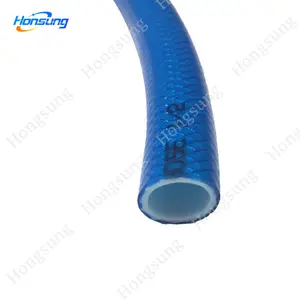 low pressure detachable large bore plastic coated 14mm soft pvc shower hose pipe