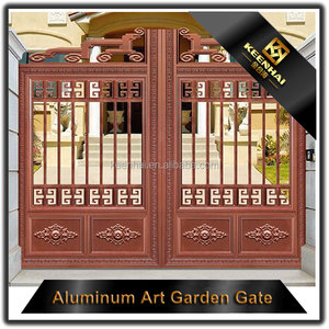 Qualité-assuré En <span class=keywords><strong>Fonte</strong></span> <span class=keywords><strong>D</strong></span>'<span class=keywords><strong>aluminium</strong></span> De Jardin En Fer <span class=keywords><strong>Forgé</strong></span> Porte <span class=keywords><strong>D</strong></span>'entrée - Product Image 5