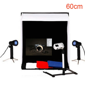 Photo Studio 24 "nhiếp ảnh Ánh sáng lều Mini Studio Hộp 60cm Cube chiếu sáng Softbox <span class=keywords><strong>Kit</strong></span> - Product Image 2