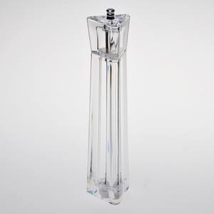 12" Acrylic Triangle Commercial Pepper Grinder Machine - Product Image 1