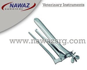 Espéculo de acero inoxidable Veterinary Polansky Espéculo vaginal con 3 cuchillas para instrumentos veterinarios - Product Image 2