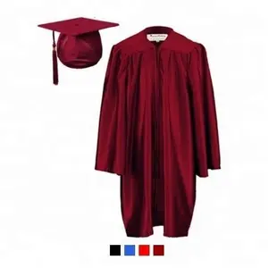 Manufacture wholesale children graduation gowns caps and gowns for preschool graduation