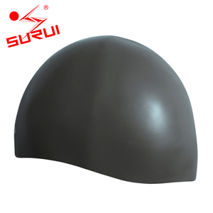 Couverture Oreilles 100% Silicone Femmes Élégant Bonnets <span class=keywords><strong>De</strong></span> <span class=keywords><strong>Bain</strong></span> <span class=keywords><strong>De</strong></span> <span class=keywords><strong>Bain</strong></span> Chapeaux pour Adultes - Product Image 3