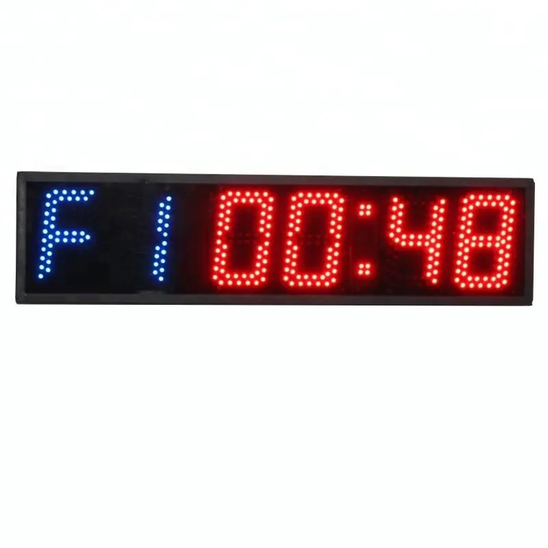 Direct Suppliers 6 Digits MMA Interval Fitness Training Timer Boxing Clock