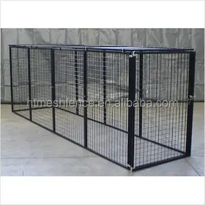 Grote Hond Run Chain Link Dier Kooi/Zachte Draagbare Tuin Hond Hek Panel