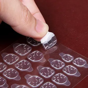 Adesivi per unghie adesivi biadesivi impermeabili con protezione ambientale adesivi per colla gelatina fai-da-te per unghie trasparenti