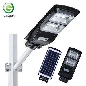 Bán Nóng Cảm Biến Chuyển Động Ngoài Trời 20Watt 40Watt 60Watt Tích Hợp Tất Cả Trong Một Năng Lượng Mặt Trời Dẫn Ánh Sáng Đường Phố Giá