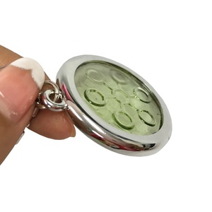 Haute énergie négative Ions Bio pendentif 5000CC énergie quantique verre vert bijoux BIO collier bijoux de mode femmes - Product Image 5