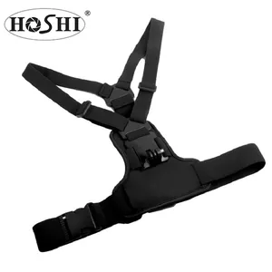 Einstellbare Elastische Körper Harness Brustgurt Montieren Band Gürtel Kamera Zubehör für GoPro Hero 7/6/5/ 4/3 +/3/2/1 SJCAM Sport Kamera