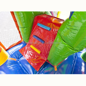 활주를 가진 상업적인 팽창식 쾌활한 성곽, 아이를 위해 이용되는 팽창식 뛰어오르는 성곽 - Product Image 4