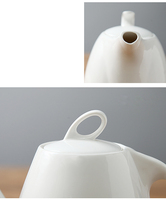 Théière en porcelaine personnalisée, théières turques en céramique pour la maison et les restaurants