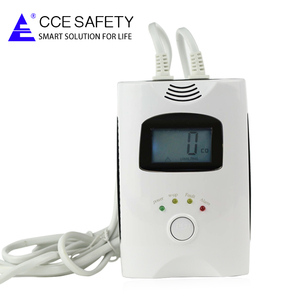 <span class=keywords><strong>Maison</strong></span> intelligente utilisation LIE/CO détecteur D'alarme De Fuite de Gaz avec Vanne d'arrêt GSM fonction - Product Image 1