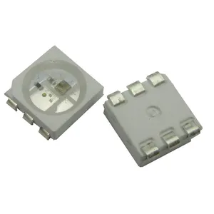 גבוהה מתח DC12V WS2815 מובנה IC נקודת עצירה מיעון אור מקור SMD5050 RGB Led פיקסל שבבים