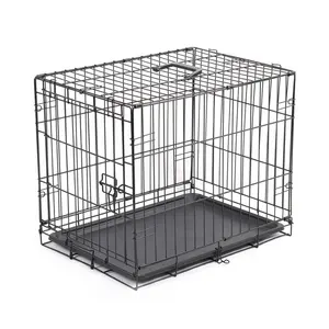 Cage pour chien en métal à petit prix, équipement Commercial pour animaux de compagnie, vente en gros, 1 pièce