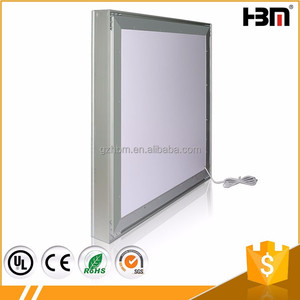 Marco de aleación de aluminio se <span class=keywords><strong>abren</strong></span> de golpe de interior y al aire libre montado en la pared de aluminio caja de luz led - Product Image 4