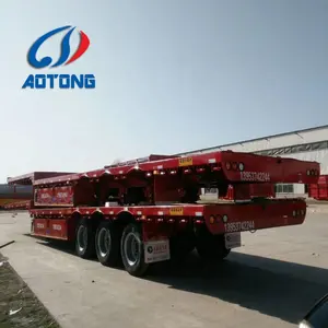 Hot koop ISO certificaat platte pack trailers bevattende trailer riemen