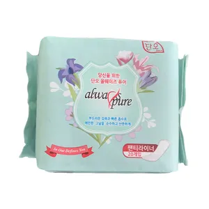 Lady cotton softy sanitary napkin taiwan popular super soft absorbent cloth ultra thin day