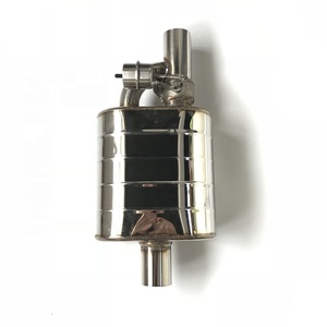 Tubo de escape de válvula de coche, bomba de vacío, silenciadores variables de acero inoxidable, Universal, 51/63/76mm, con silenciador de Control remoto - Product Image 3