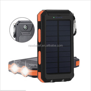 Batterie <span class=keywords><strong>solaire</strong></span> étanche avec lampe de poche, mah, chargeur <span class=keywords><strong>Portable</strong></span>, power bank, batterie - Product Image 2
