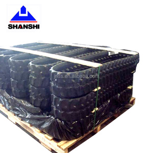 Pelindung jejak karet untuk ekskavator Mini Airman AX18 AX20 AX22 AX25 AX27 AX29 <span class=keywords><strong>Hitachi</strong></span> EX22 <span class=keywords><strong>EX25</strong></span> sepatu sabuk karet - Product Image 6