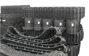 SH60 Rubber Spoor Graafmachine Rubber Spoor 450x73.5x80 Rubber Spoor - Product Image 4