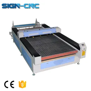 SIGN CO2 Laser Engraving Machine pants/trousers/jeans/cloth CO2 laser cutting machine 1630 for fabric