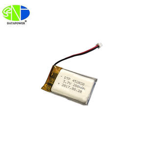 KC сертификат литиевая батарея 3,7 V 200 мА/ч, 0.74Wh литий-полимерный аккумулятор с печатной платой и разъемом для плавательного бассейна - Product Image 6