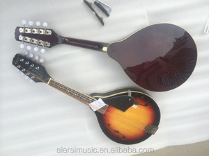 Aiersi arrancador calidad Sunburst un estilo acústica mandolina - Product Image 2