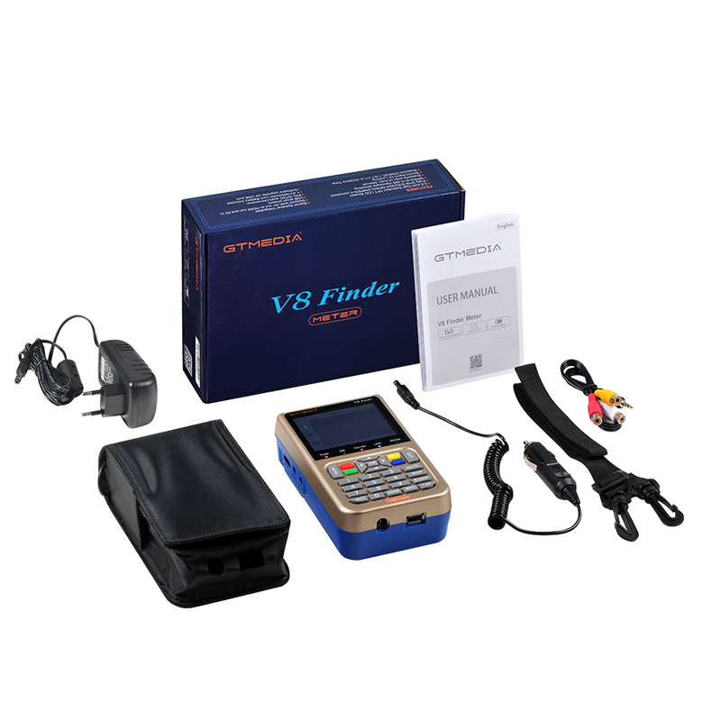 Gtmedia V8 finder same as freesat finder hd DVB-S2 Satellite Finder MPEG-4 satlink ws-6906 h.265 show video