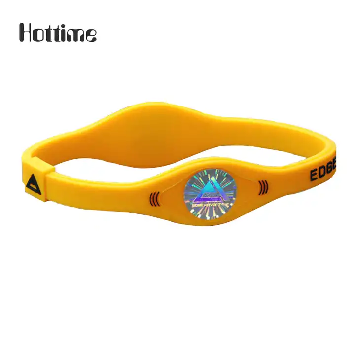 Sport Silicone Bracelet For Men And Women Energy Balance Negative Hologram  Bracelet Wireless | Fruugo BE