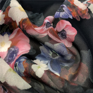 Offre Spéciale <span class=keywords><strong>imprimé</strong></span> fleuri <span class=keywords><strong>organza</strong></span> <span class=keywords><strong>tissu</strong></span> pour impression numérique - Product Image 4