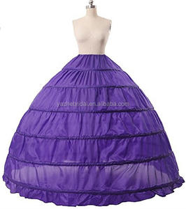 9 couleurs-<span class=keywords><strong>6</strong></span> <span class=keywords><strong>jupon</strong></span> cerceau pour robe de bal robe de Quinceanera accessoires de mariage robes de mariée <span class=keywords><strong>Crinoline</strong></span> - Product Image 4