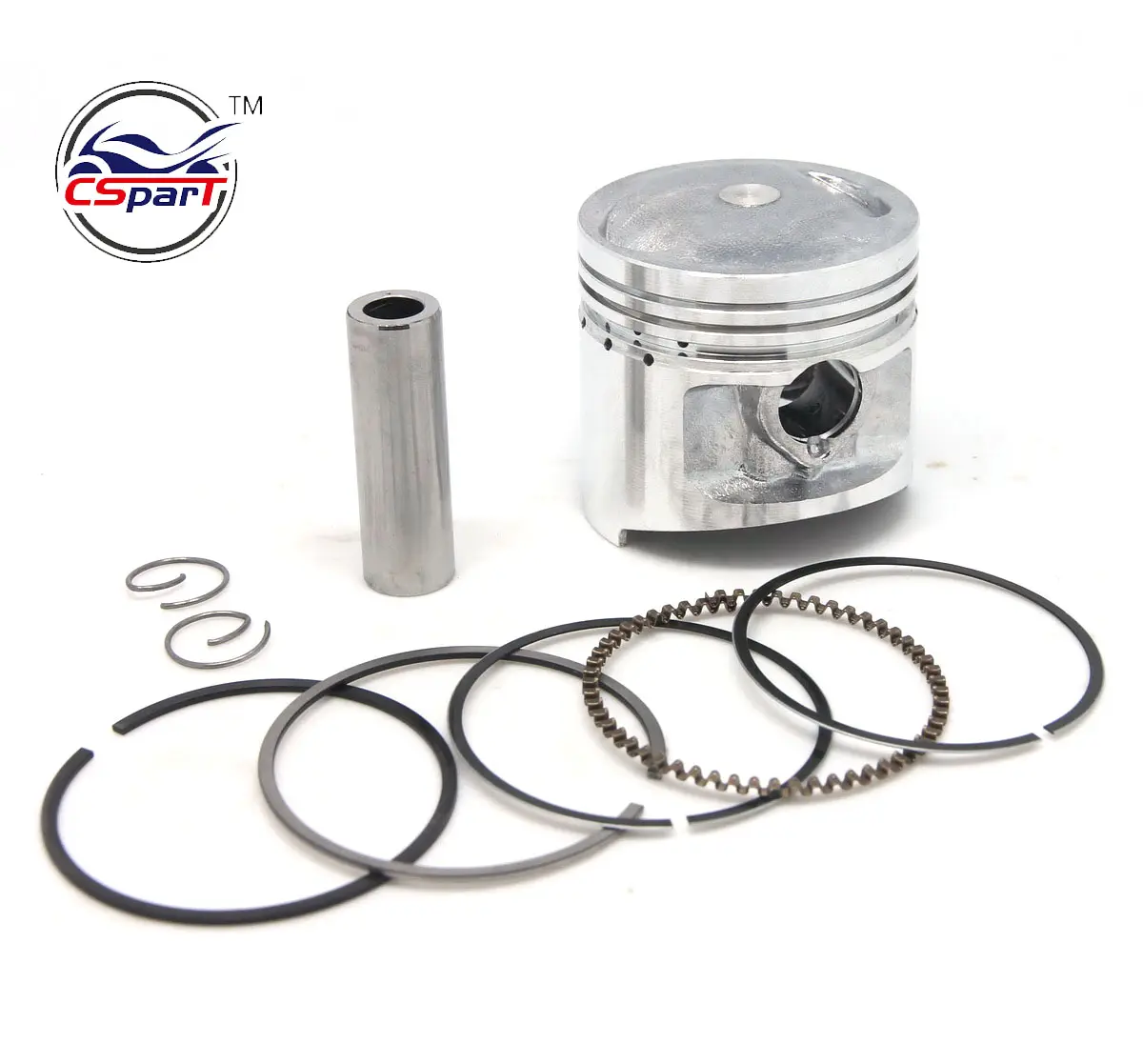 56.5MM 15MM בוכנה טבעות ערכת עבור 125CC 156FMI CB125 XL125 JX125 WUYANG WY125 ליפאן ZongShen Locin עפר בור אופני חלקי