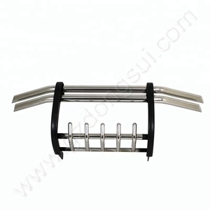 Accesorios para Automóviles 4x4, Barra Protectora Delantera de Acero Inoxidable 201 para Hilux Vigo Revo <span class=keywords><strong>RAV4</strong></span> Fortuner - Product Image 1