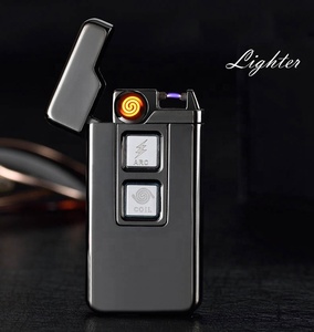 Black Coil Heating <strong>Usb</strong> Charging Electronic <strong>Cigarette</strong> <strong>Lighter</strong> - Product Image 1