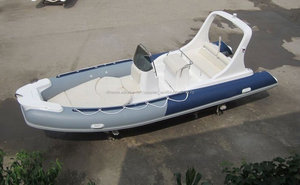 Liya rib620 semi rigide dinghy bateaux 20ft avec bain de soleil - Product Image 4