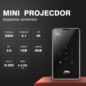 Calidad estable Android 5.1 mini teléfono móvil último <span class=keywords><strong>proyector</strong></span> de bolsillo <span class=keywords><strong>pico</strong></span> - Product Image 1