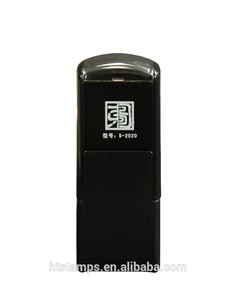 Plastique abs matériau pp epress carré. 20mm personnalisée. auto caoutchouc <span class=keywords><strong>tampon</strong></span> encreur <span class=keywords><strong>tampon</strong></span> encré - Product Image 2