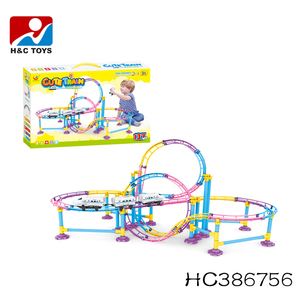 <span class=keywords><strong>Bo</strong></span> niños Montaña Rusa pista con luz al por mayor coches de slot HC386755 - Product Image 2
