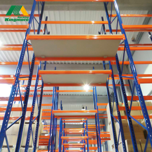 Estantes de almacén Sistema de estantería de palés Almacenamiento Estantería de servicio pesado Estantes de almacenamiento de metal Estantes de palés industriales - Product Image 3