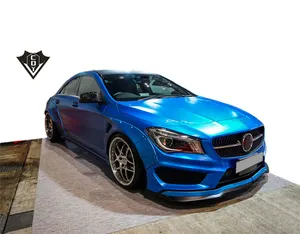 Nouveaux kits de carrosserie large pour CLA, passages de roues FRP, ailes au design féerique avec clips pour Mercedes-Benz CLA W117, installation par clips. - Product Image 1