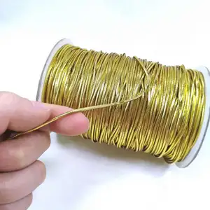 Cavo elastico in oro 2022/cavo elastico rotondo colorato per giocattoli di libri