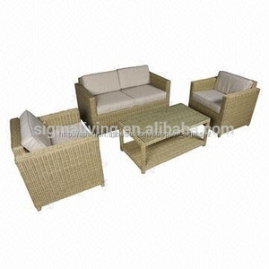Sofá de mimbre sintético sobre promoción( sge- 13117a) - Product Image 1