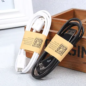 Kabel pengisi daya kabel Data USB mikro V8 untuk ponsel Samsung