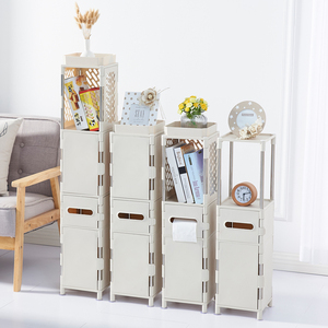 ที่มีคุณภาพสูงราคาต่ำทนทานห้องน้ำชั้นเก็บพลาสติกชั้นวาง - Product Image 3