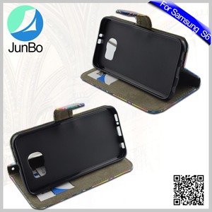 China <span class=keywords><strong>Precio</strong></span> Al Por Mayor Accesorios Minion Caja de LA PU para Samsung Galaxy <span class=keywords><strong>S6</strong></span> Móvil - Product Image 4