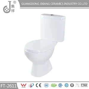 2611 fábrica de China de cerámica WC de ahorro de agua de dos piezas de baño