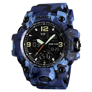 Montre de sport personnalisée <span class=keywords><strong>SKMEI</strong></span> 1155, étanche à 50 mètres, montre numérique pour homme - Product Image 2